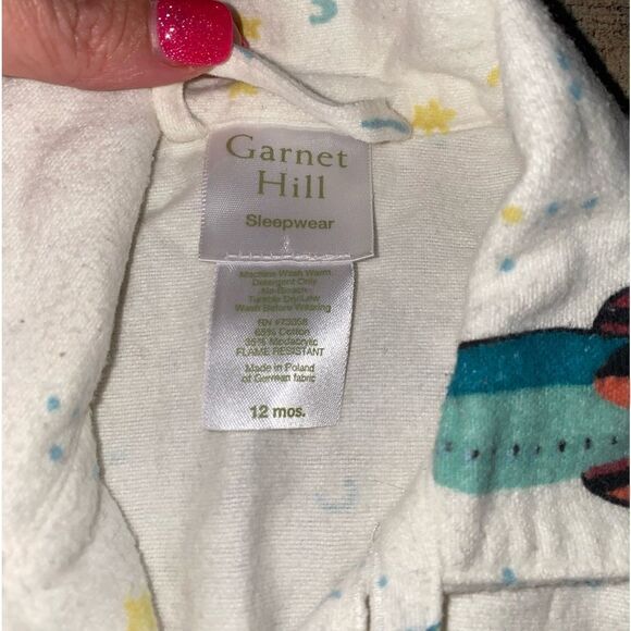 Garnet hill space rocket pajama set - Picture 4 of 6